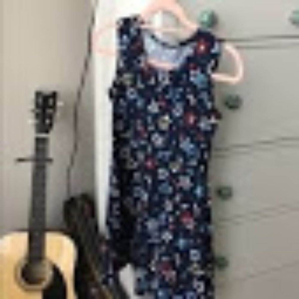 A toddler fourth of July dress